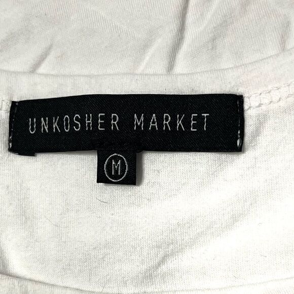 UNKOSHER MARKET Not In The Tribe But I Dig The Vibe Tank Top Womens Size Medium - Picture 6 of 7